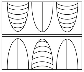 A3/B2_A3/B2 (obere und untere Palmetten mit Mittellinie und Schuppen in Folge)