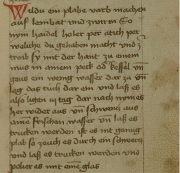 Medizinischen Handschrift Cpg 620, Heidelbert