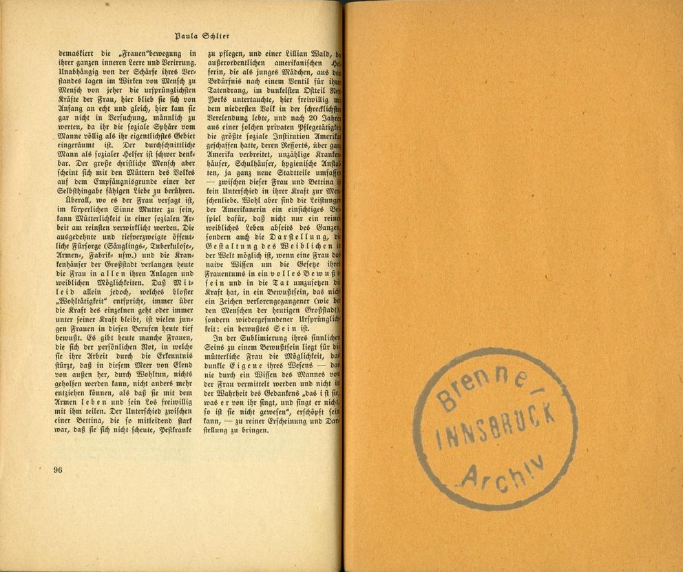 Der Pflug. Hg. v. d. Wiener Urania. Wien: Krystall-Verlag 1926, 89–96