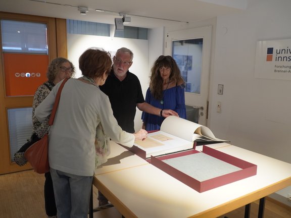 Forum Alpbach, Ausstellungseröffnung im Forschungsinstitut Brenner-Archiv am 14.08.2025