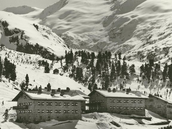 alte Aufnahme Universitätszentrum Obergurgl