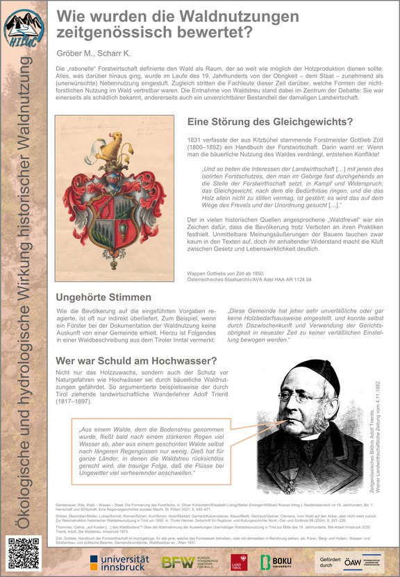 Wie wurden die Waldnutzungen zeitgenössisch bewertet?