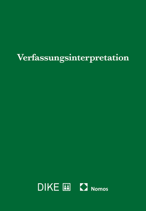 Verfassungsinterpretation