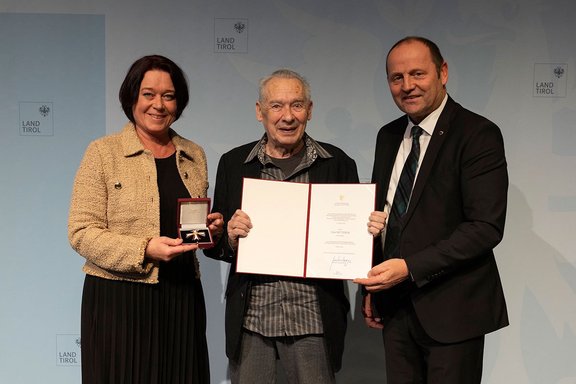 Verleihung - Österreichisches Ehrenkreuz für Wissenschaft und Kunst 1. Klasse an Felix Mitterer