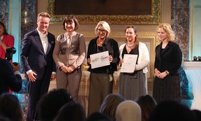 Gruppenbild bei der Verleihung