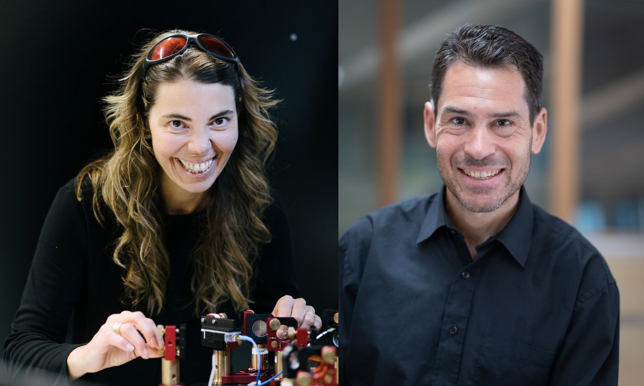 Porträtfotos von Francsca Ferlaino und Martin Korenjak