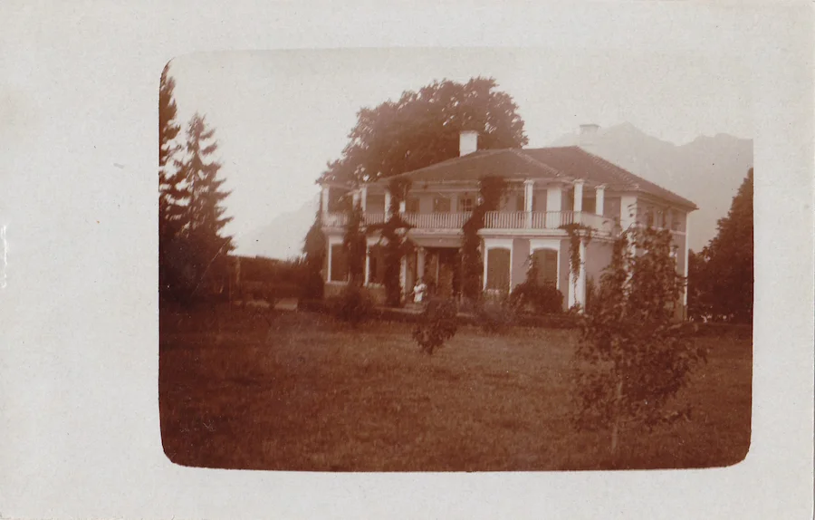 Ansitz Rosenegg um 1900