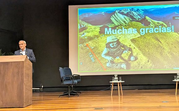 Sommaruga hält seine Dankesrede