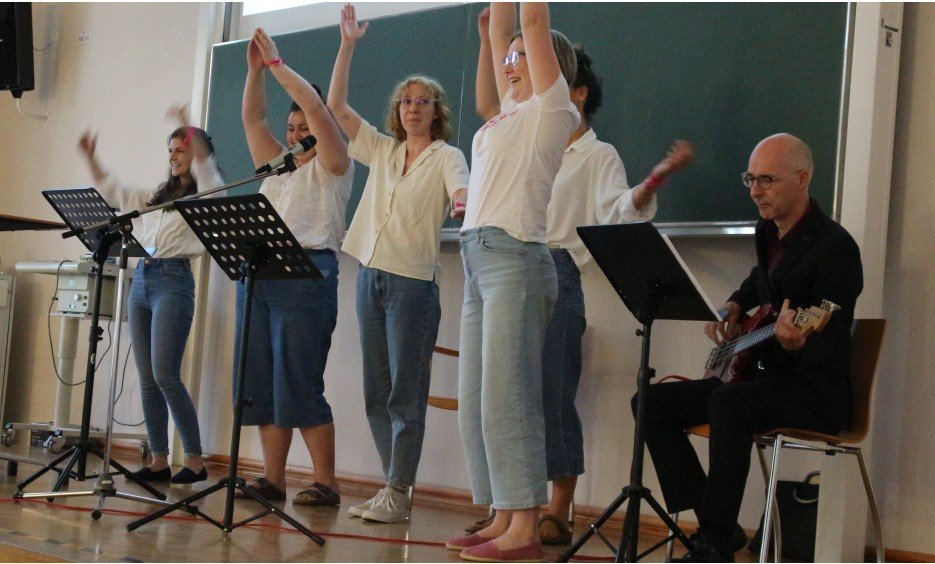 Die Seminaristas begeistern sich für Willi Rees