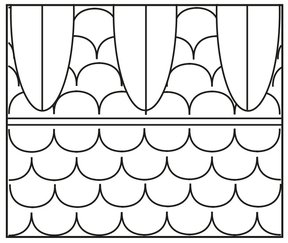 A3/B1_B1 (oben Palmetten mit Mittellinie in Schuppenfläche, unten Schuppenfläche)