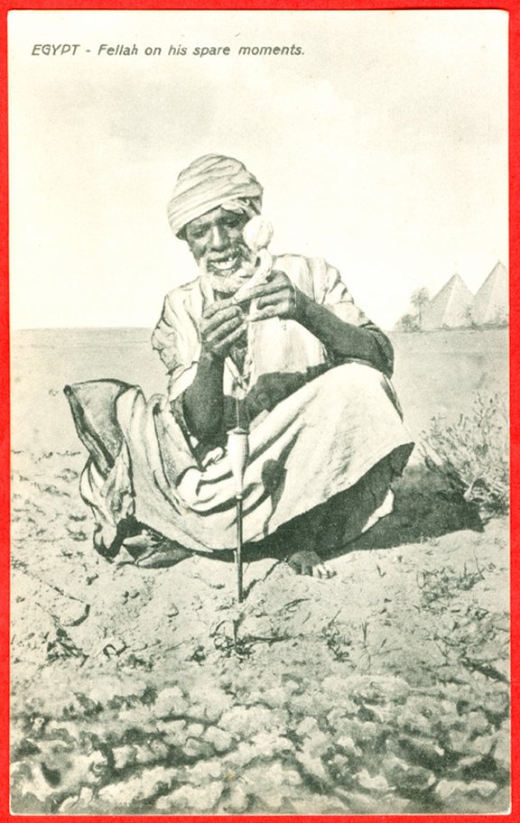 Egypt, Fellah spinning