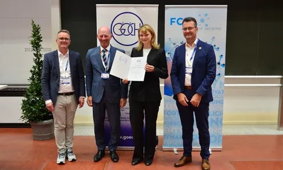 Chemikerin erhielt Nachwuchspreis