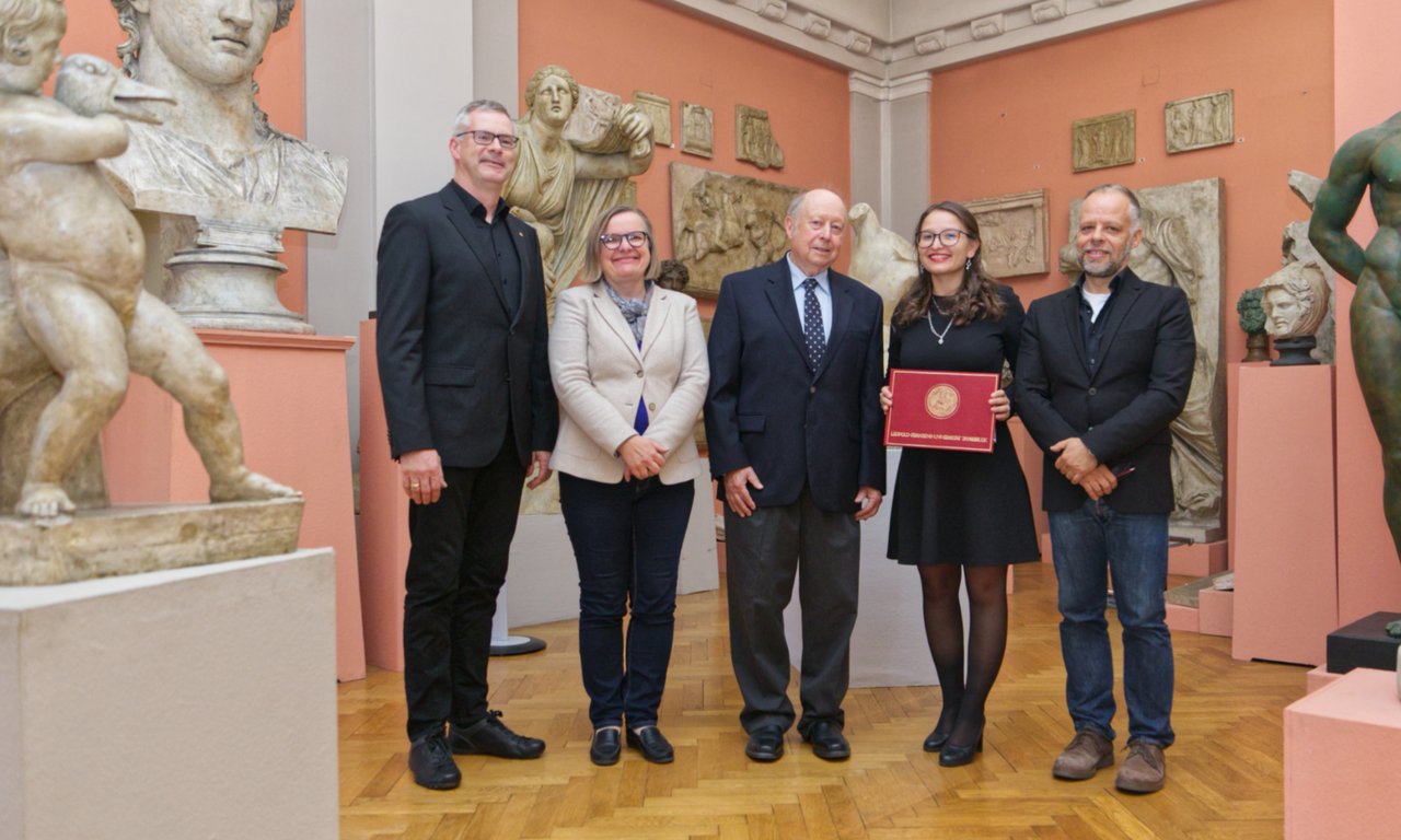 Gruppenfoto bei der Verleihung des Preises