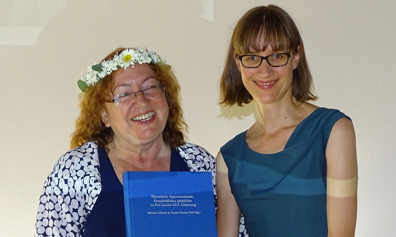 Eva Lavric und Carmen Konzett