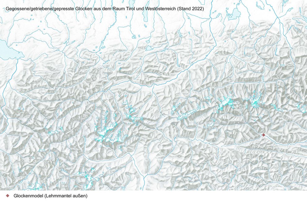 Kartierung Glocken Mittelalter und Neuzeit, Model