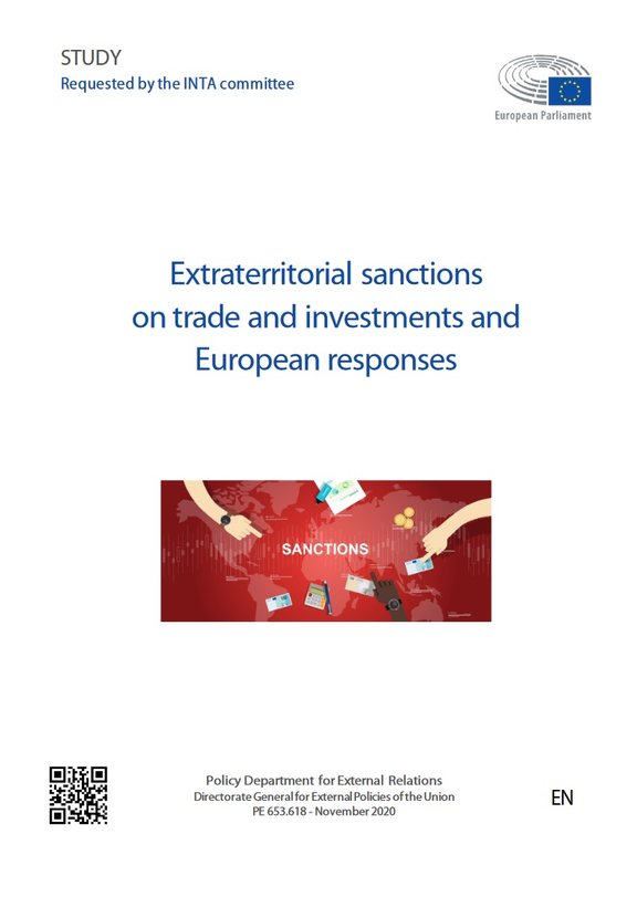 Buchcover Exterritorial Sanctions