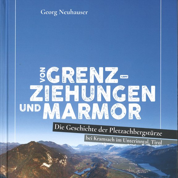 Coverbild des Buches Grenzziehungen und Marmor von Nehauser Georg 2022