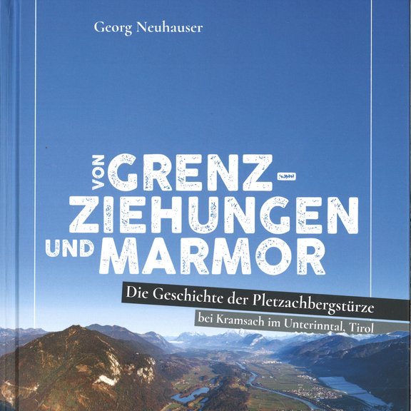 Coverbild des Buches Grenzziehungen und Marmor von Nehauser Georg 2022
