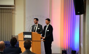 Bild der Redner bei der Tagung