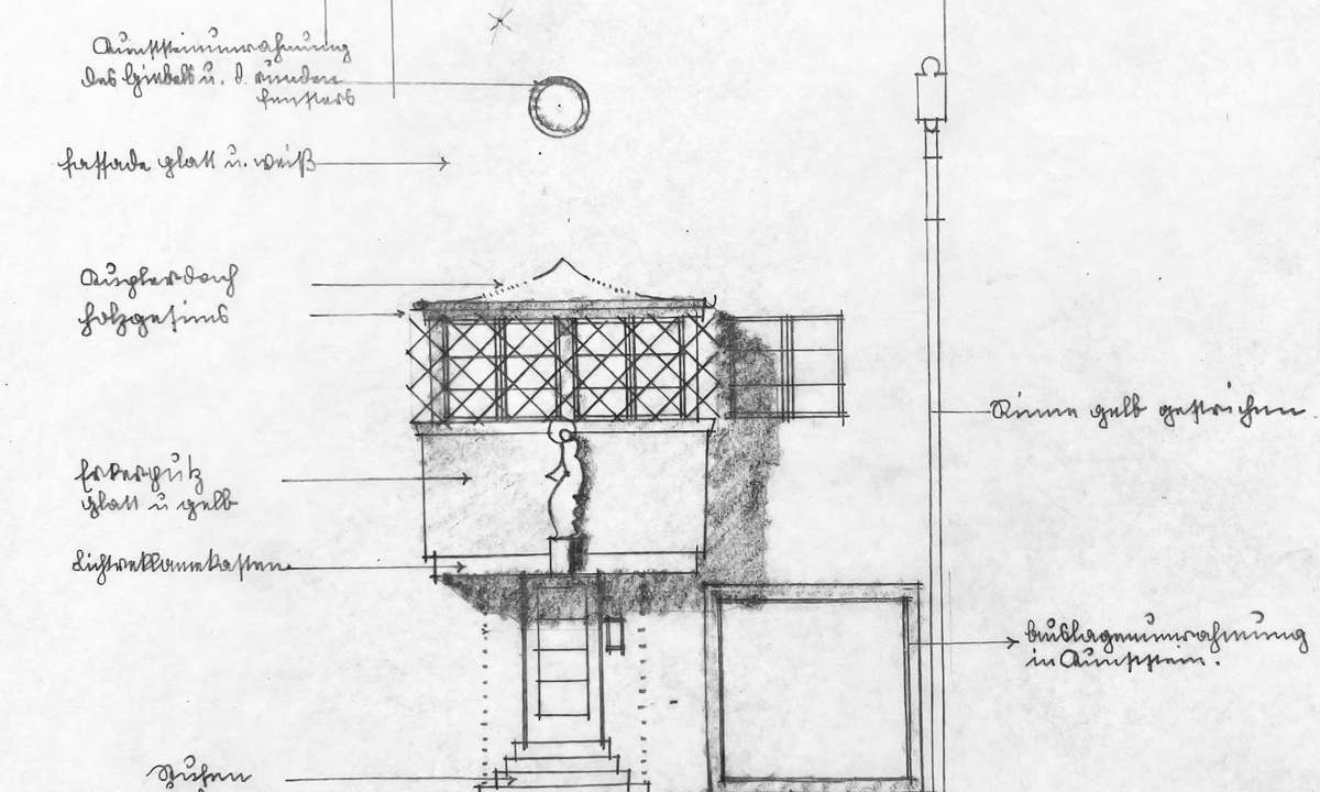 08/22 Die Apotheke St. Magdalena in Hall im neuen Kleid, Fritz Michael