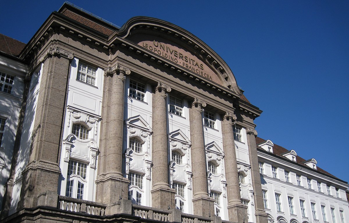 Das Hauptgebäude der Universität Innsbruck