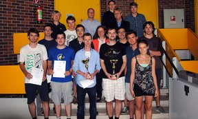 Siegerteams des IT-Preises 2016 mit Jury