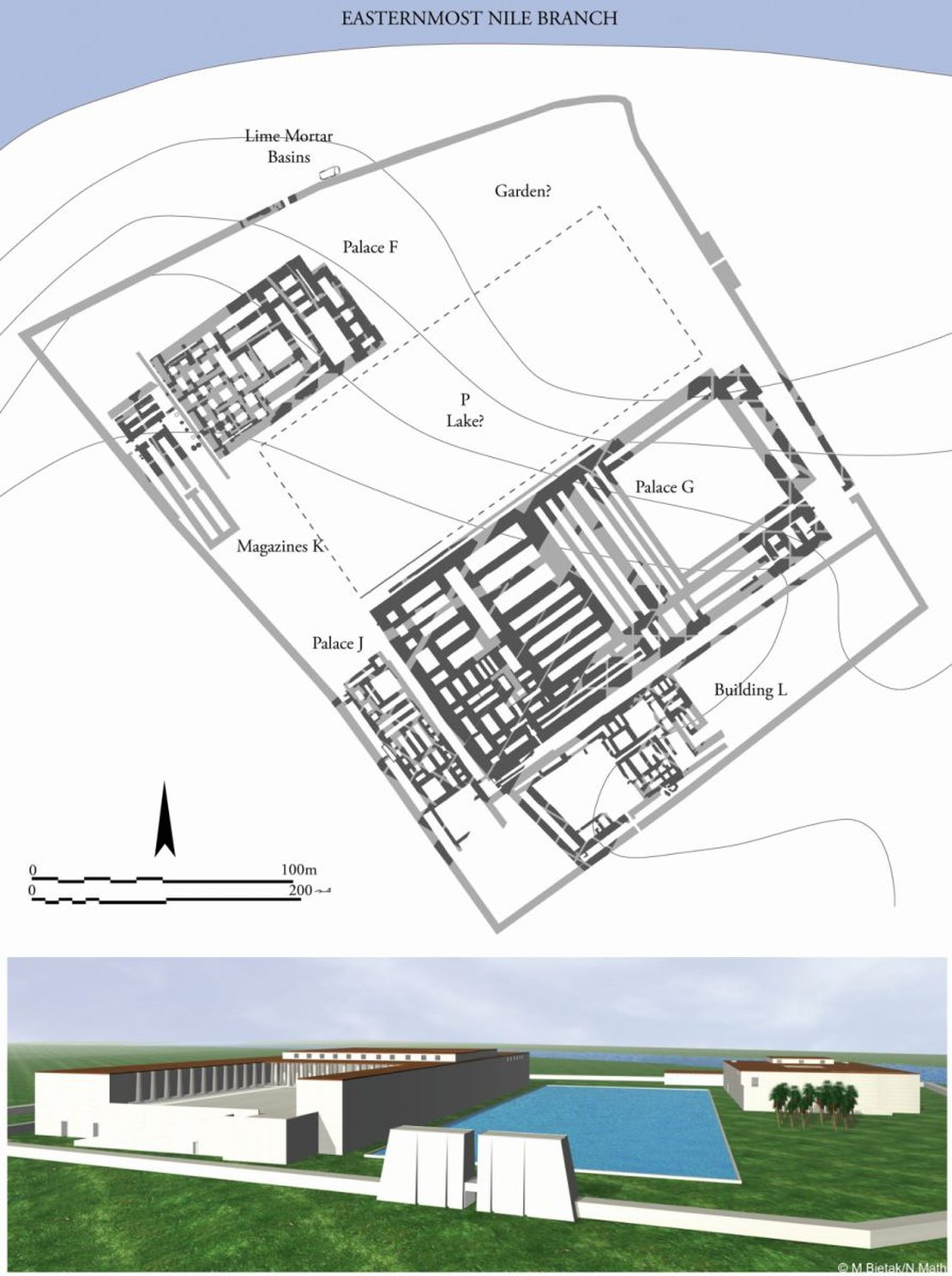 Tuthmosidischer Palastbezirk in ꜥEzbet Helmi