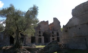 Winterpalastes des Kaisers Hadrian in Tivoli