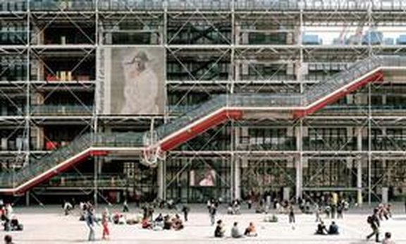 Treppe des Centre Pompidou