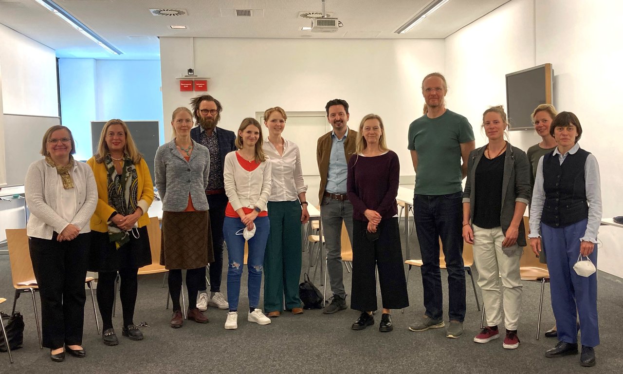 Die Mentees und MentorInnen der fünften Runde des Frauenförderungsprogramms der Universität Innsbruck bei der Abschlussveranstaltung.