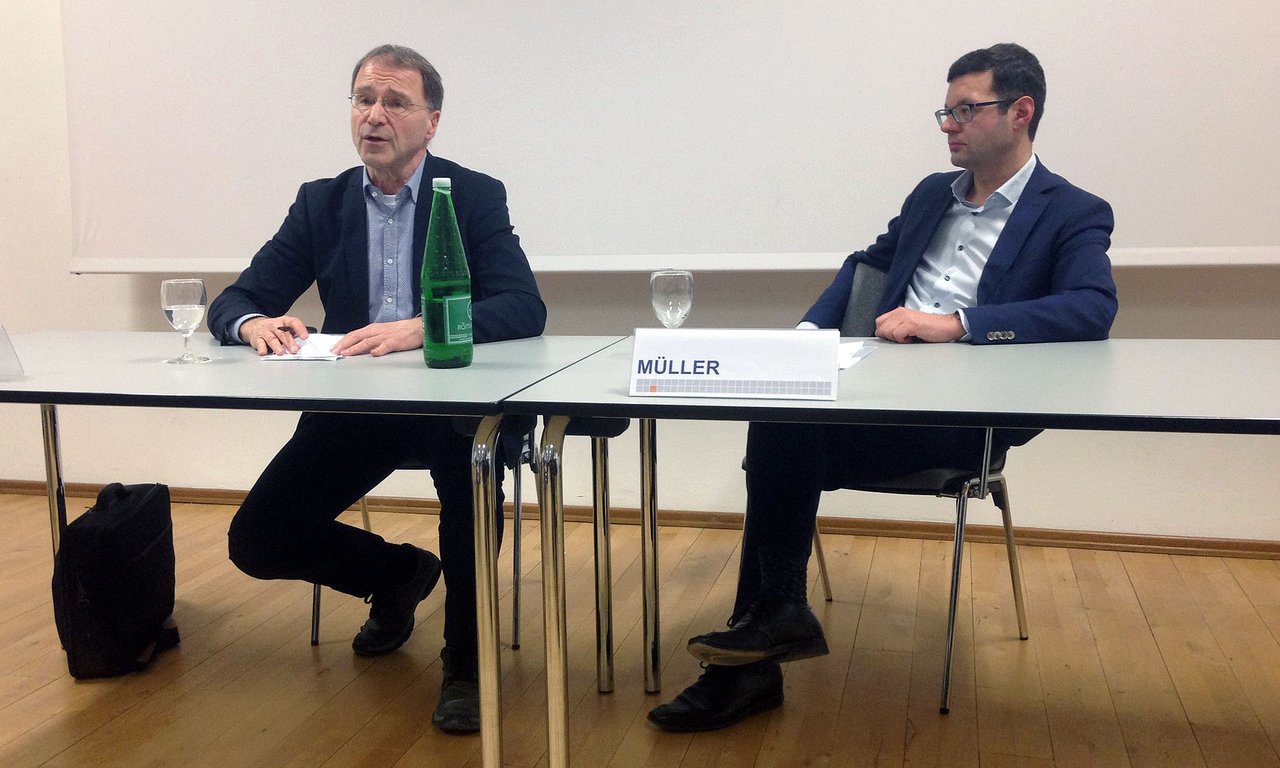 Reinhard Merkel und Andreas Müller.