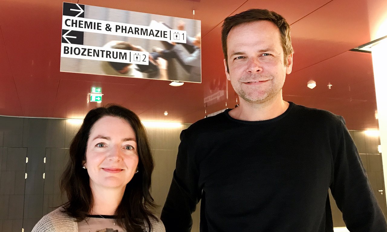 Alexandra Lusser und Ronald Micura