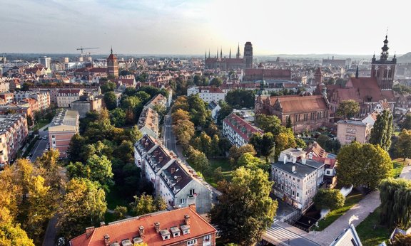 Landschaft in Eastern Europe