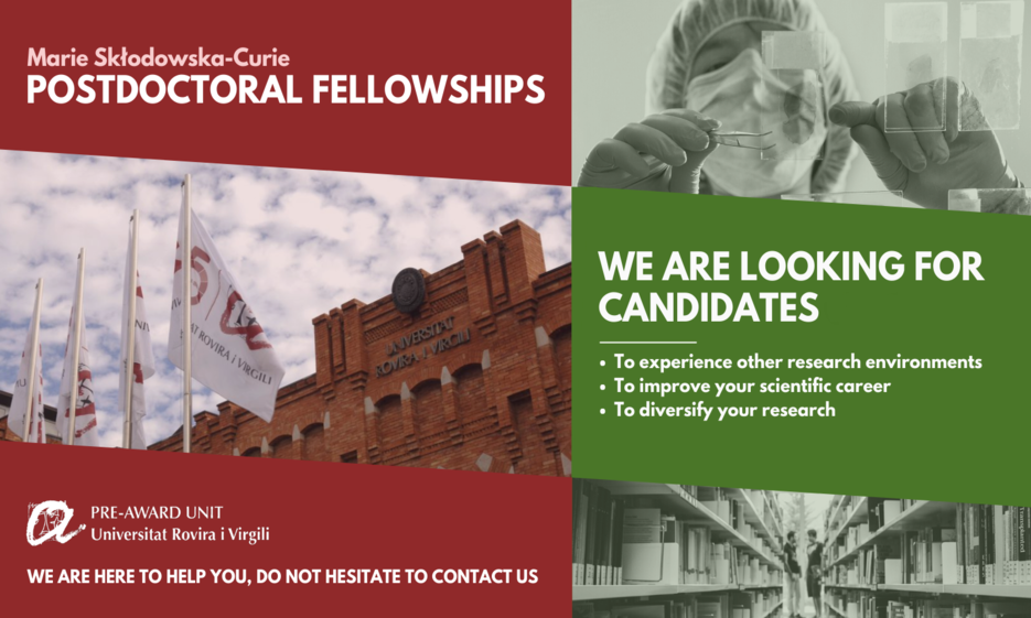 URV Postdoctoral fellowship opportunity