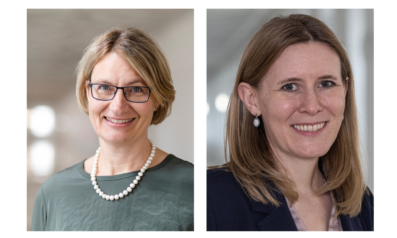 zu sehen sind Anni Findl-Ludescher und Sabine Konrad