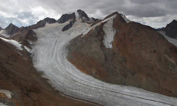 Bild eines Gletschers