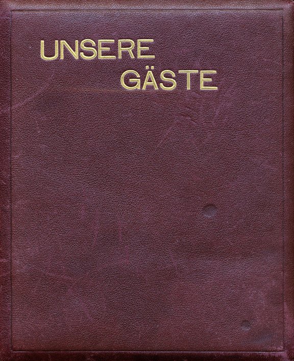 Gästebuch Umschlag