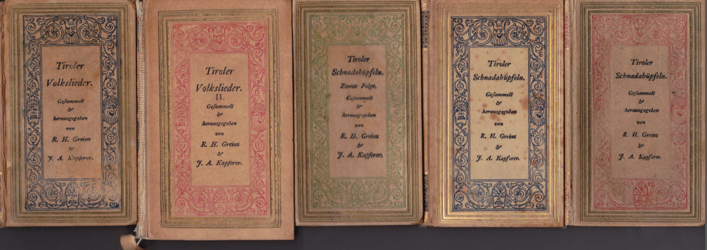 Greinz als Herausgeber