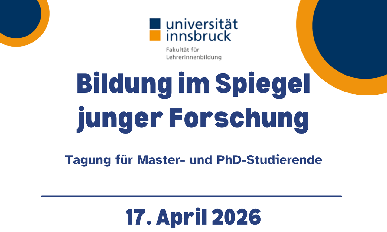 Flyer zur Bildung im Spiegel junger Forschung