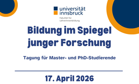 Flyer zur Bildung im Spiegel junger Forschung