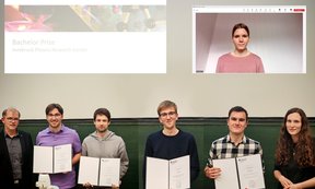 Überreichung der Urkunden