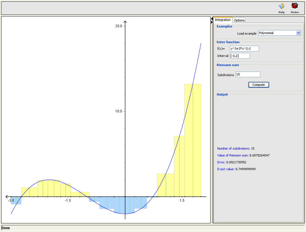 Riemann output