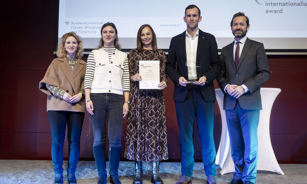 Gruppenbild Internationalisation Award 2025