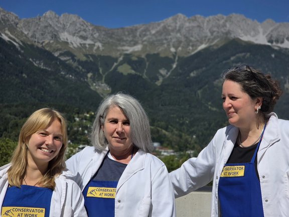 Mitarbeiterinnen Restaurierung