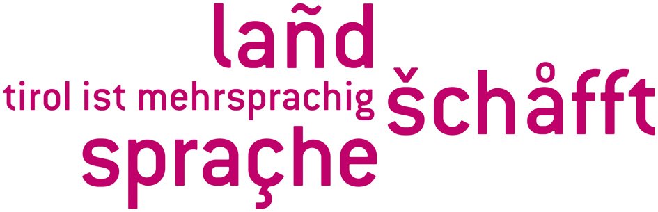 Logo Research and Exhibition project land.schafft.sprache