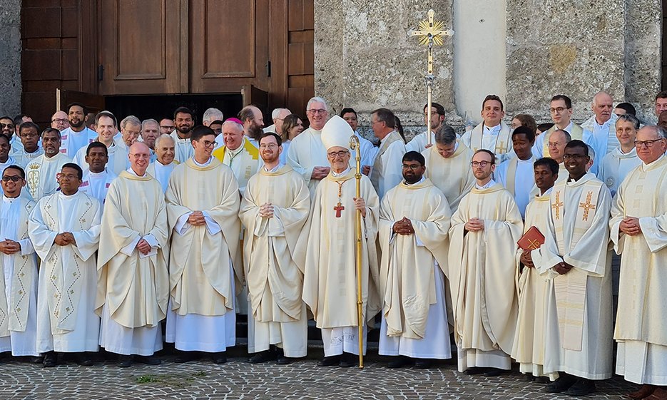 Priesterweihe. Bild: Wilhelm Guggenberger