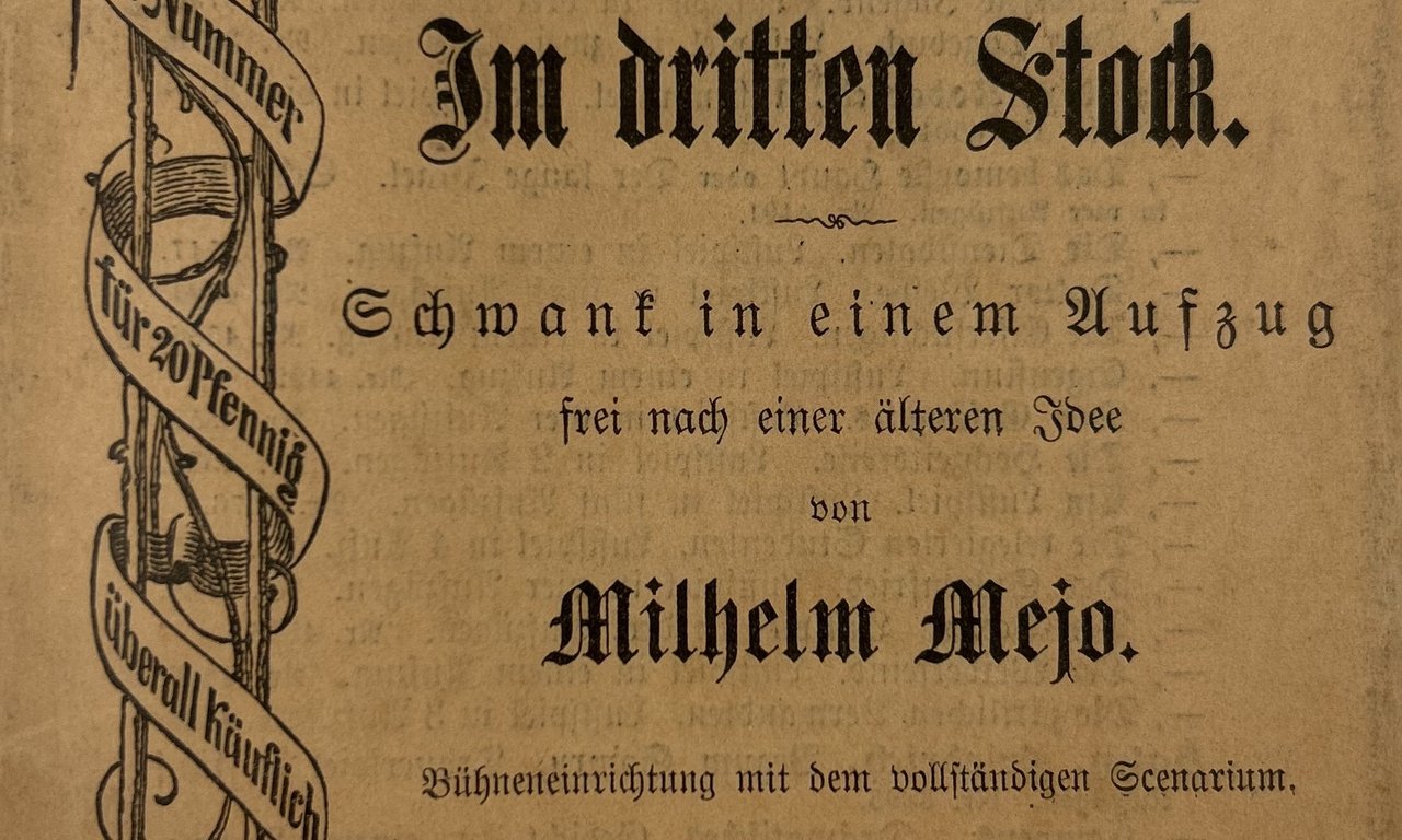 im dritten Stock
