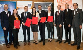 PreisträgerInnen des Wissenschaftspreises der Wirtschaftskammer Tirol 2016