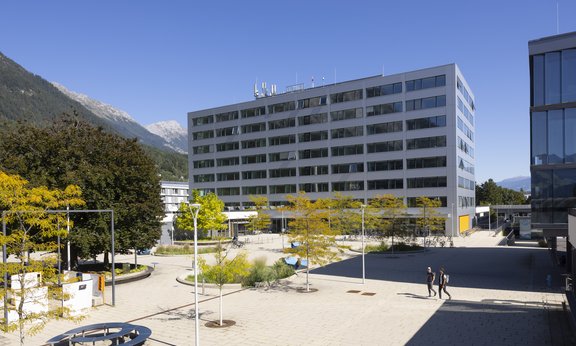 Darstellung des Bauingenieurgebäudes am Campus Technik