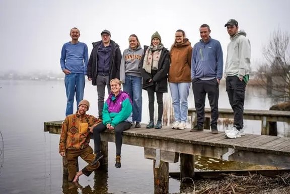 Gruppenfoto am Mondsee